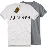 NEW! FRIENDS / ПРИЯТЕЛИ мъжки и дамски тениски! Поръчай модел с твоя снимка!, снимка 1 - Тениски - 26806665