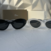 Dior 2023 дамски слънчеви очила котка, снимка 13 - Слънчеви и диоптрични очила - 44865886