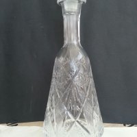 Руски кристал кристална гарафа и кристални чаши , снимка 2 - Антикварни и старинни предмети - 22630172