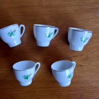  Порцеланови чаши за кафе с флорални мотиви Цената е за бройка, снимка 1 - Чаши - 38997541