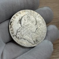 1 кроненталер 1796 г, Австрийска Нидерландия - сребърна монета, снимка 3 - Нумизматика и бонистика - 43474167