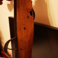 Немски ловен арбалет с механизъм за зареждане и две стрели 19век., снимка 12 - Антикварни и старинни предмети - 44078440