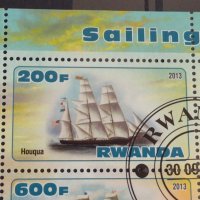 Пощенски марки чиста комплектна серия Кораби,Сърфове поща Руанда за колекционери 29813, снимка 3 - Филателия - 37690377