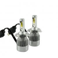 Комплект 2бр LED лед диодни крушки за фарове STELS, H4 , 36w , 12/24V, снимка 3 - Аксесоари и консумативи - 40188672