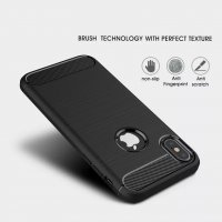 Slim Armor силиконов противоударен карбонов кейс за iPhone 11 Pro X XR XS XS MAX 7 7 Plus 8 8+ 6 6s, снимка 10 - Калъфи, кейсове - 26586376