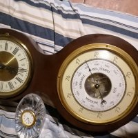 Часовник термометър и барометъра, снимка 5 - Антикварни и старинни предмети - 33485444