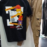 Мъжка тениска Off-White, снимка 1 - Тениски - 43942799