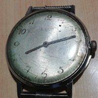 Колекционерски, Руски механичен часовник ЛУЧ, снимка 2 - Антикварни и старинни предмети - 42950530