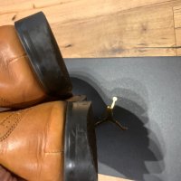 Елегантни мъжки обувки - естествена кожа, снимка 8 - Официални обувки - 32409132