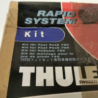 комплект Thule kit 1325 за рейлинг багажник греди за BMW 5 Е60 и Е61, снимка 3 - Аксесоари и консумативи - 44876989
