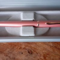 писалка Пеликан Peliкan розов металик в кутия, снимка 4 - Ученически пособия, канцеларски материали - 44041679