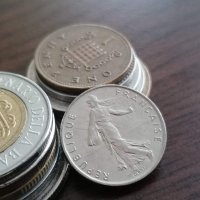 Монета - Франция - 1/2 (половин) франк | 1976г., снимка 2 - Нумизматика и бонистика - 35445323