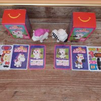 Макдоналдс-Mc'Donalds-adopt me играчки-зебра и еднорог , снимка 4 - Колекции - 43930558