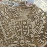 Сребърна монета 17 кройцера 1760г. Франц първи Кремниц Свещена Римска Империя 12213, снимка 9 - Нумизматика и бонистика - 42987092