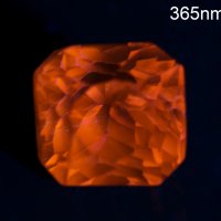 Розов кунцит сподумен 2.13ct флуоресцентен октагон шлифовка, снимка 1 - Други - 43024446