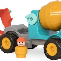 Детски камион бетоновоз Battat с функции и подвижни части внос от Германия, снимка 5 - Коли, камиони, мотори, писти - 32937201