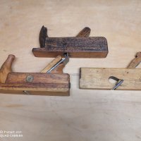 Дърводелски рендета ръчни 3 бр., снимка 1 - Други инструменти - 43317251