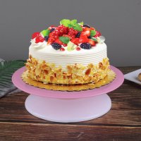 1460 Въртяща поставка за торта стойка за декориране на сладкиши 29см, снимка 2 - Аксесоари за кухня - 28537924