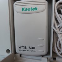 Kaotek WMA-168 B устройство с вграден усилвател и микрофон ново, снимка 5 - Други - 26767964