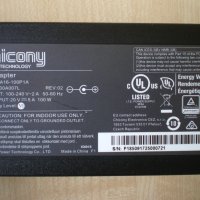 Зарядно за лаптоп: Chicony A16-100P1A, 100W 20V 5A 5.5x2.5mm, снимка 2 - Кабели и адаптери - 43118660