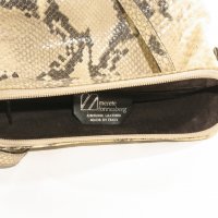 Дамска чанта инстинска змийска кожа REAL LEATHER, снимка 6 - Чанти - 36835255