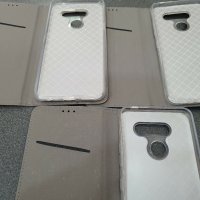 LG K50S калъфи и силикон CARBON  и черни тефтери за LG K41S,K51S,K50,K40, снимка 10 - Калъфи, кейсове - 28754314