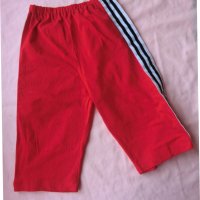 червен клин с кант, снимка 2 - Детски къси панталони - 37271877