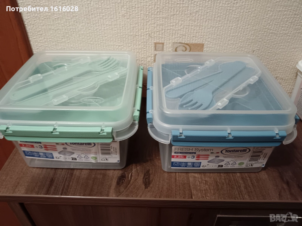  ВИСОКОКАЧЕСТВЕНА ПРАКТИЧНА КУТИЯ ЗА ОБЯД - 2.250 L, снимка 1