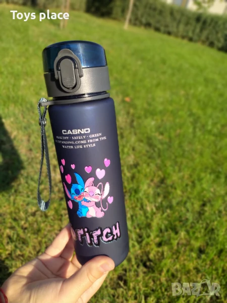 Шише за вода Лило и Стич Lilo and Stitch , снимка 1