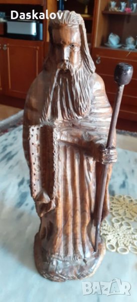 Голяма дървена статуетка, снимка 1