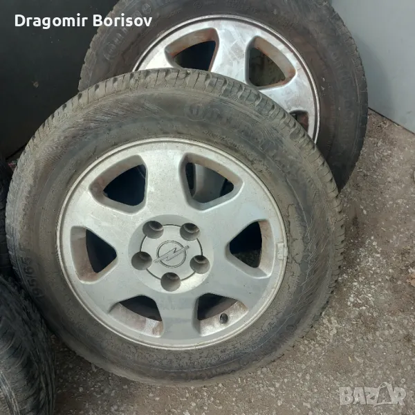 Джанти с летни гуми за опел Зафира, снимка 1