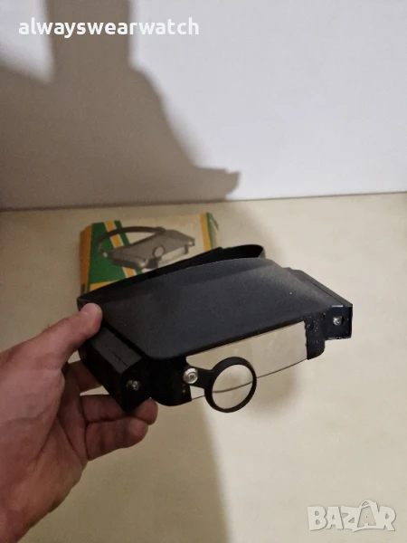 Очила с вградени лупи и лампи, снимка 1