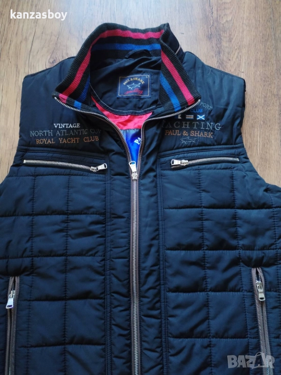 paul & shark - страхотен мъжки елек Л КАТО НОВ, снимка 1