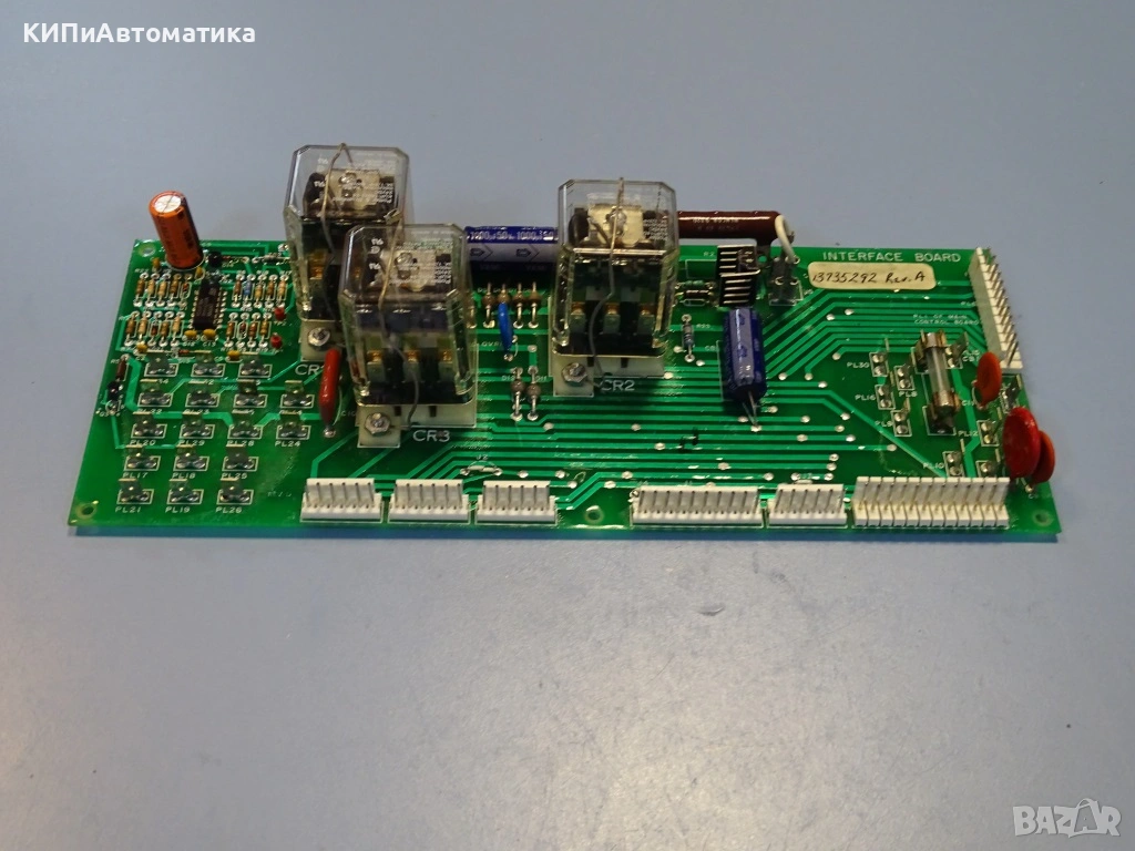 платка интерфейсна 13135292 hev.A ESAB Interface Board MEI-A-O-3694W 3125, снимка 1