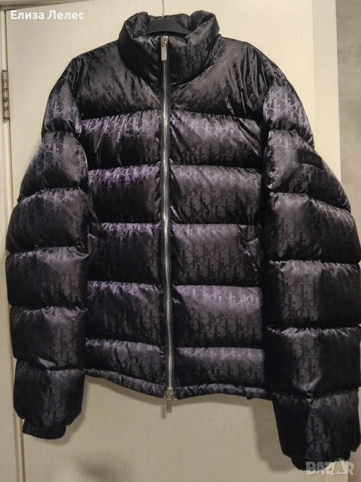 Dior Homme мъжко яке с гъши пух размер 52, снимка 1