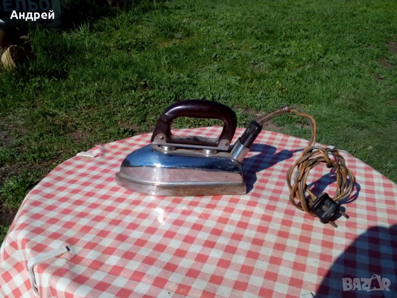 Стара електрическа ютия #7, снимка 1