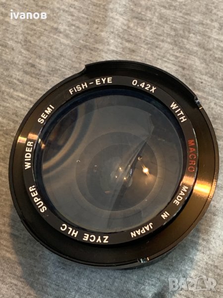  обектив zyce hlc super widersemifish eve 0.42x witx macro, снимка 1