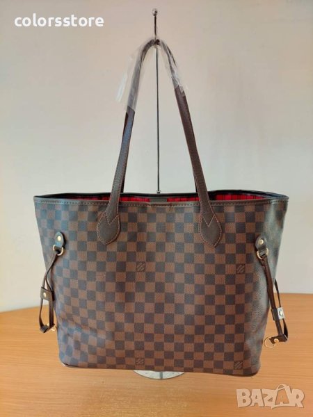 Кафява чанта  Louis Vuitton Neverfull  код SG308, снимка 1
