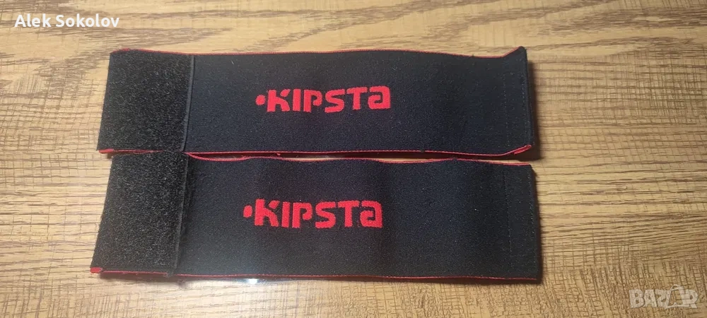 Ленти за фиксиране на футболни кори - чифт, снимка 1