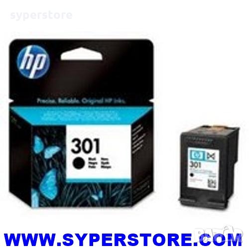 Глава за HP 301 Black черно  CH561EE Оригинална мастило за HP Officejet Pro 1000 1010 1050 2000 2050, снимка 1