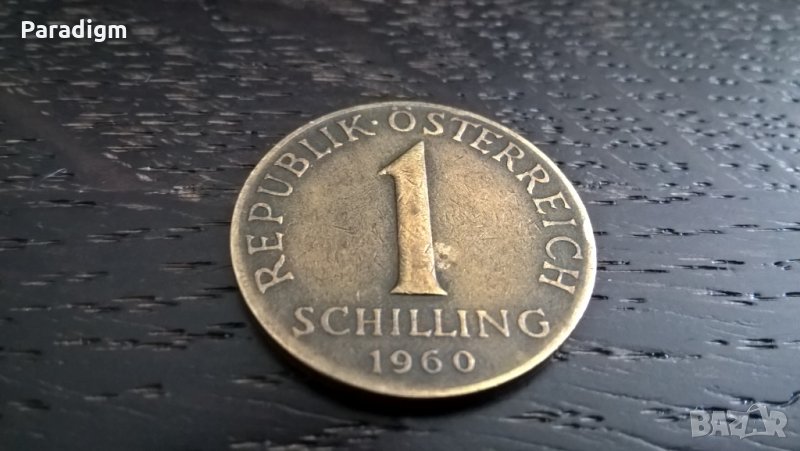 Монета - Австрия - 1 шилинг | 1960г., снимка 1