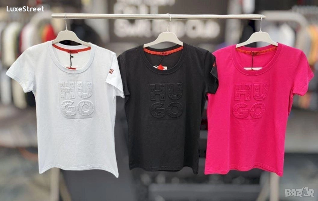 Дамски Памучни Тениски 🤍Hugo Boss , снимка 1