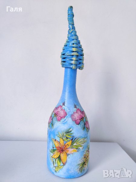 Декорирана бутилка 750 мл, снимка 1
