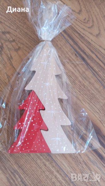 Дървена елха с акцент, снимка 1