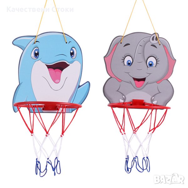 🏀 Баскетболен кош за деца с различни животни , снимка 1