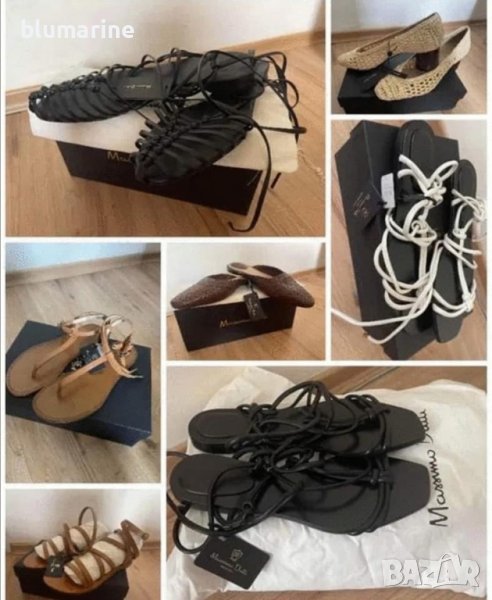 Дамски сандали и чехли - Massimo Dutti, снимка 1