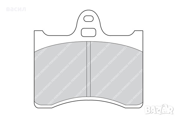 НАКЛАДКИ ДИСКОВИ Citroen -XM/Xantia задни.wva 20389 FDB196, снимка 1