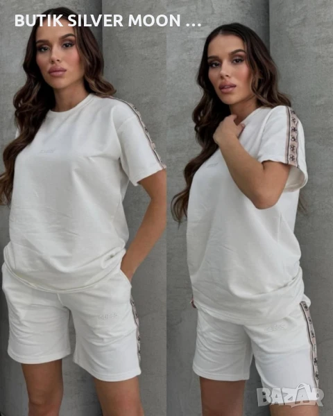 Дамски Памучен Комплект 🍒GUESS, снимка 1