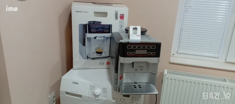 Кафеавтомат / кафемашина - робот. НОМЕР 09. Bosch VeroAroma Exclusiv. Type CTES33X. На 1531 кафета., снимка 1