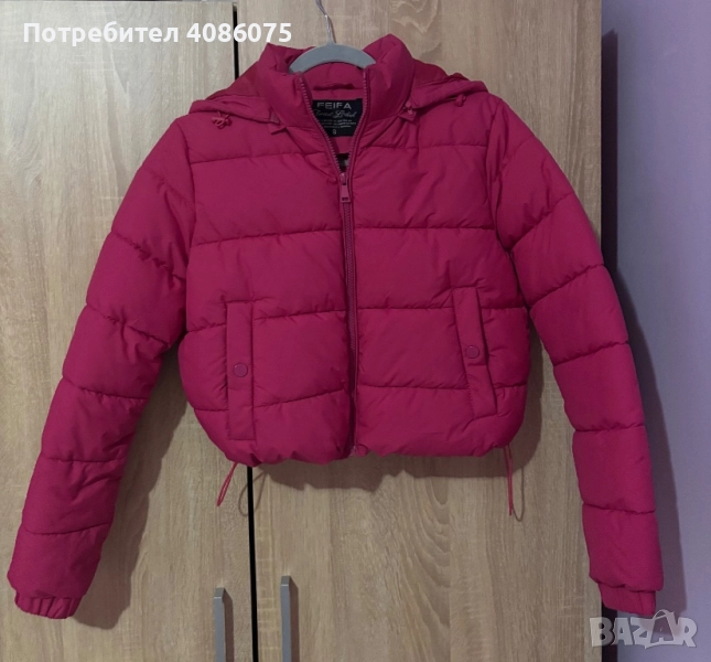 Топло розово зимно яке – Feira, снимка 1